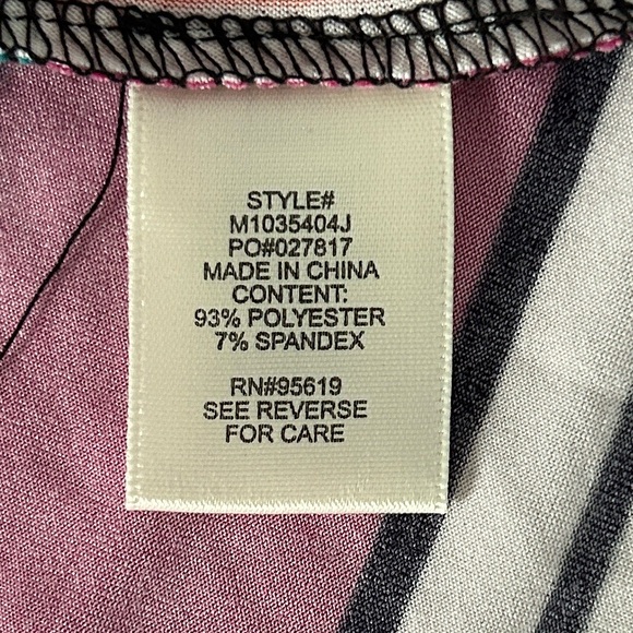 NWT JohnPaulRichard Colorful Striped High Low Dress - Picture 11 of 11